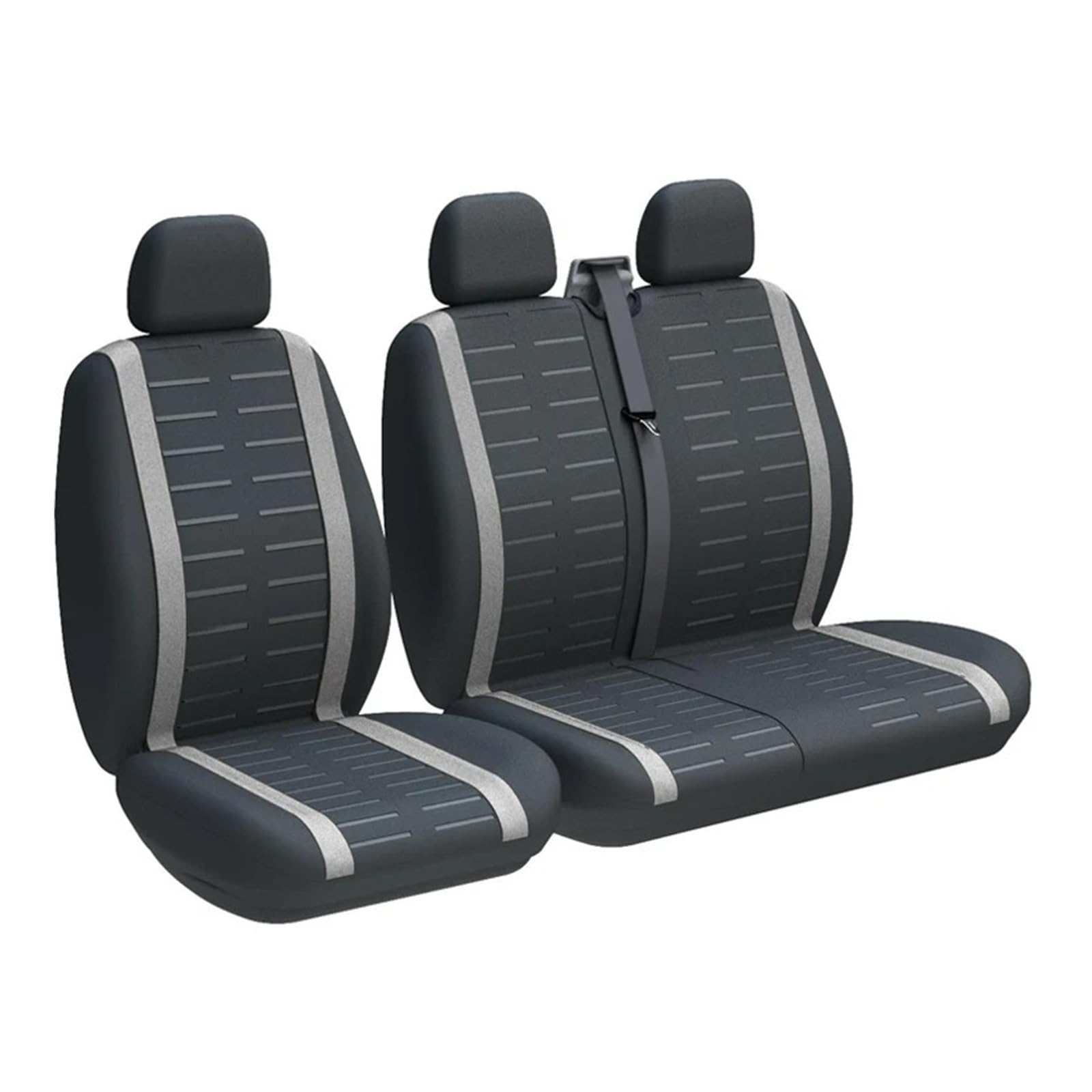 Genérico Cubreasientos Protector Asiento Fundas Protectoras para Asientos De Furgoneta para Citroen 2+1
