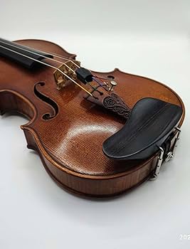 バイオリン 顎当てインド黒檀　バーバー型 バイオリン 顎当てインド黒檀 バーバー型