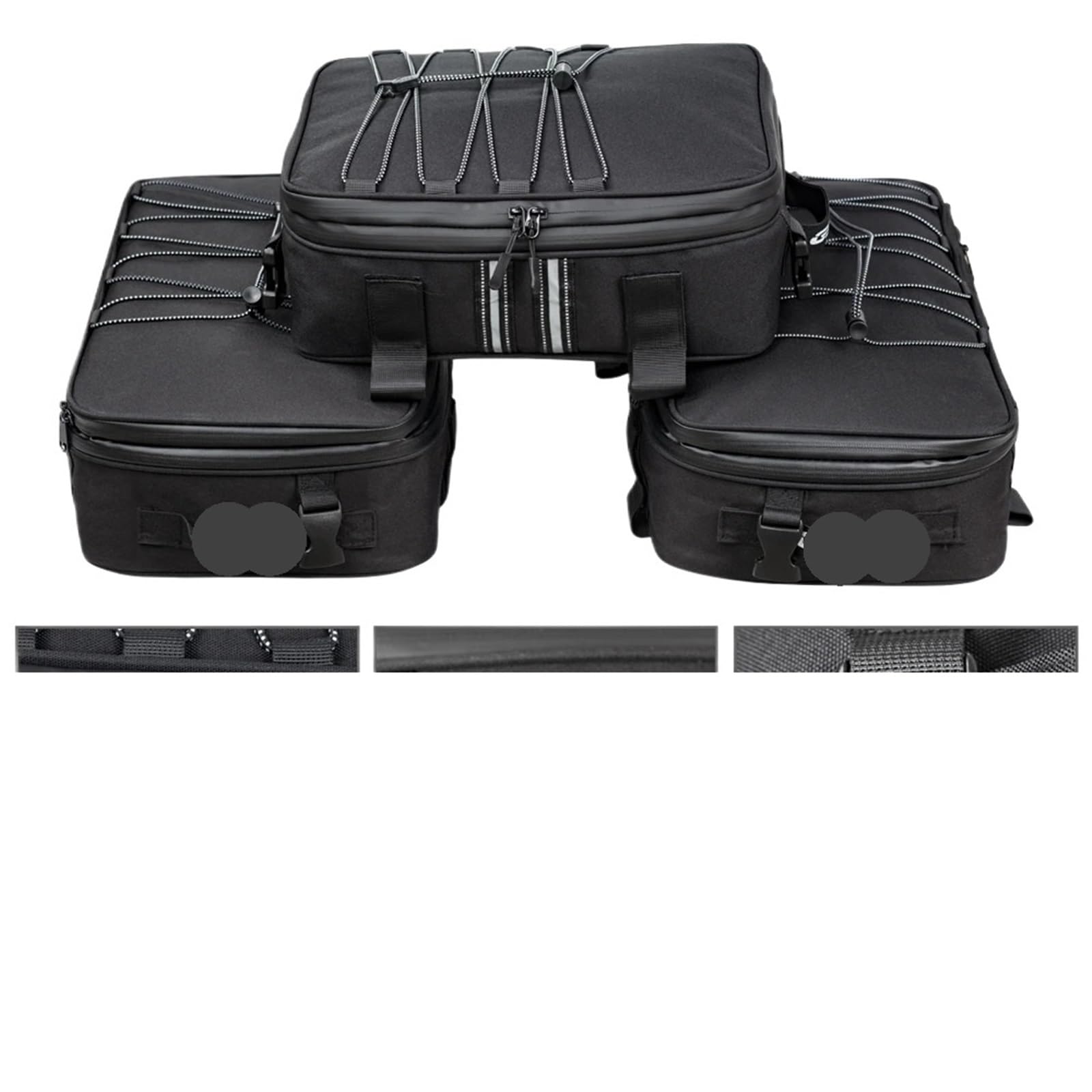 torba na siodełko motocyklowe Bagażnik motocyklowy Top Box Pannier Top Bag Case Wodoodporny Bagaż Bagaż motocyklowy torba(1 top bag)