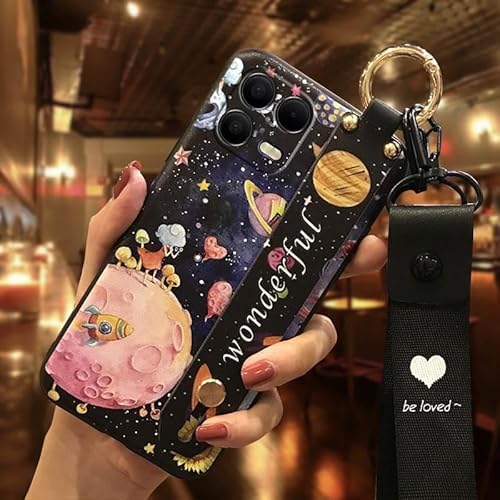Phone Case Compatible with TCL T-Mobile Revvl8 Pro/T Phone3Pro, Durable Waterproof cell phone cover Lanyard Ring Anti-knock Wris