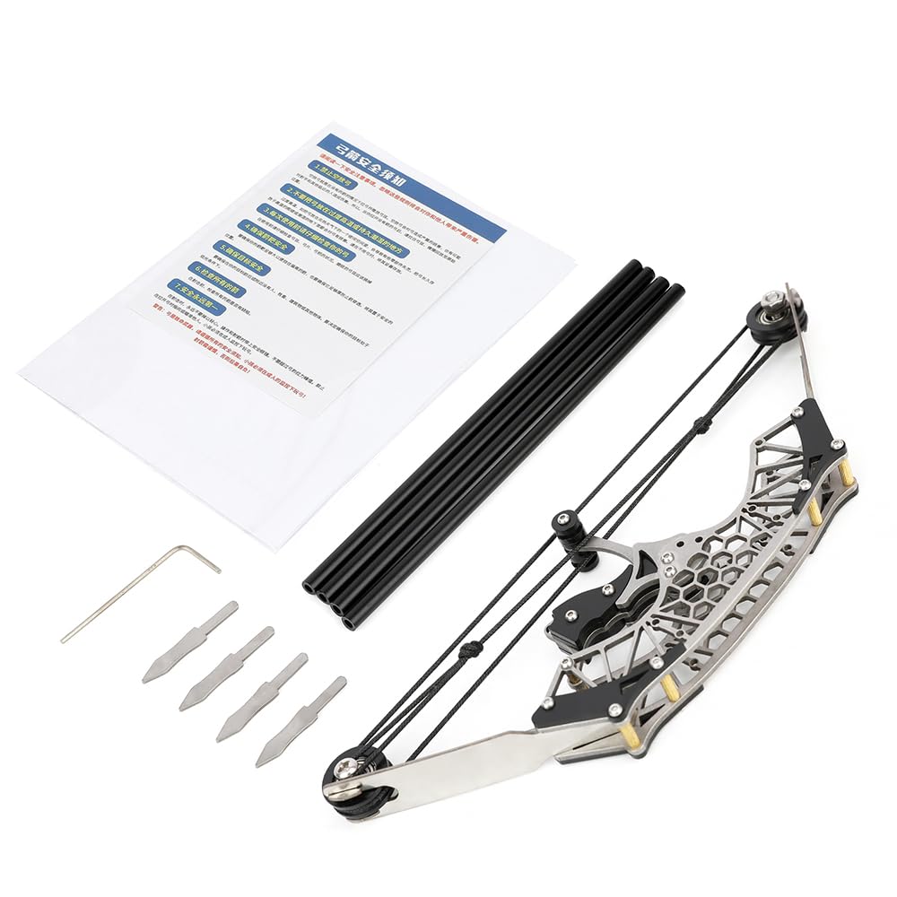 Amazon.co.jp: AMEYXGS アーチェリーミニボウ ミニコンパウンドボウ