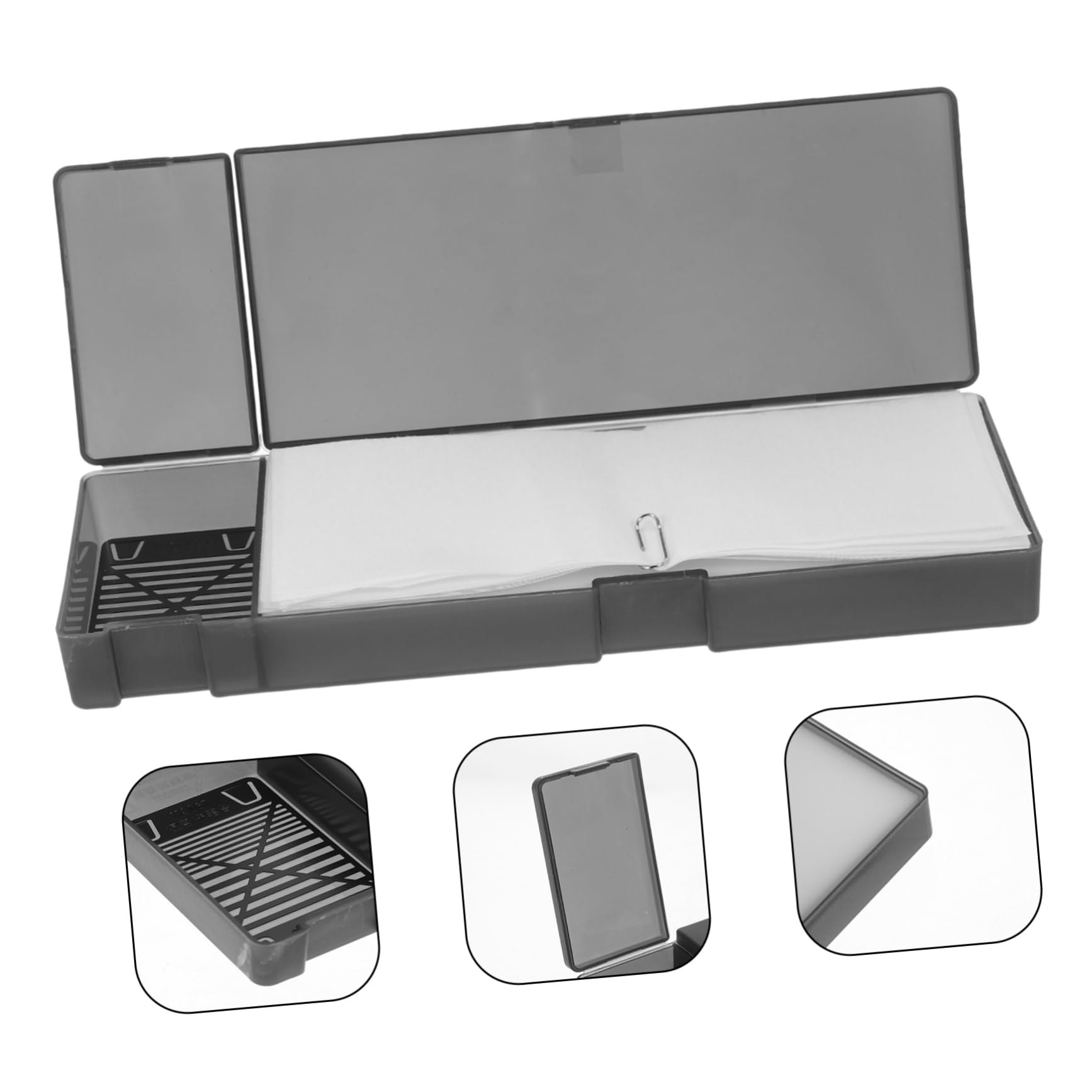 4 Ensembles Palette Humide pour Peinture de Boîte à Pigment pour Modèles pour Mélanger Optimiser Hydratation