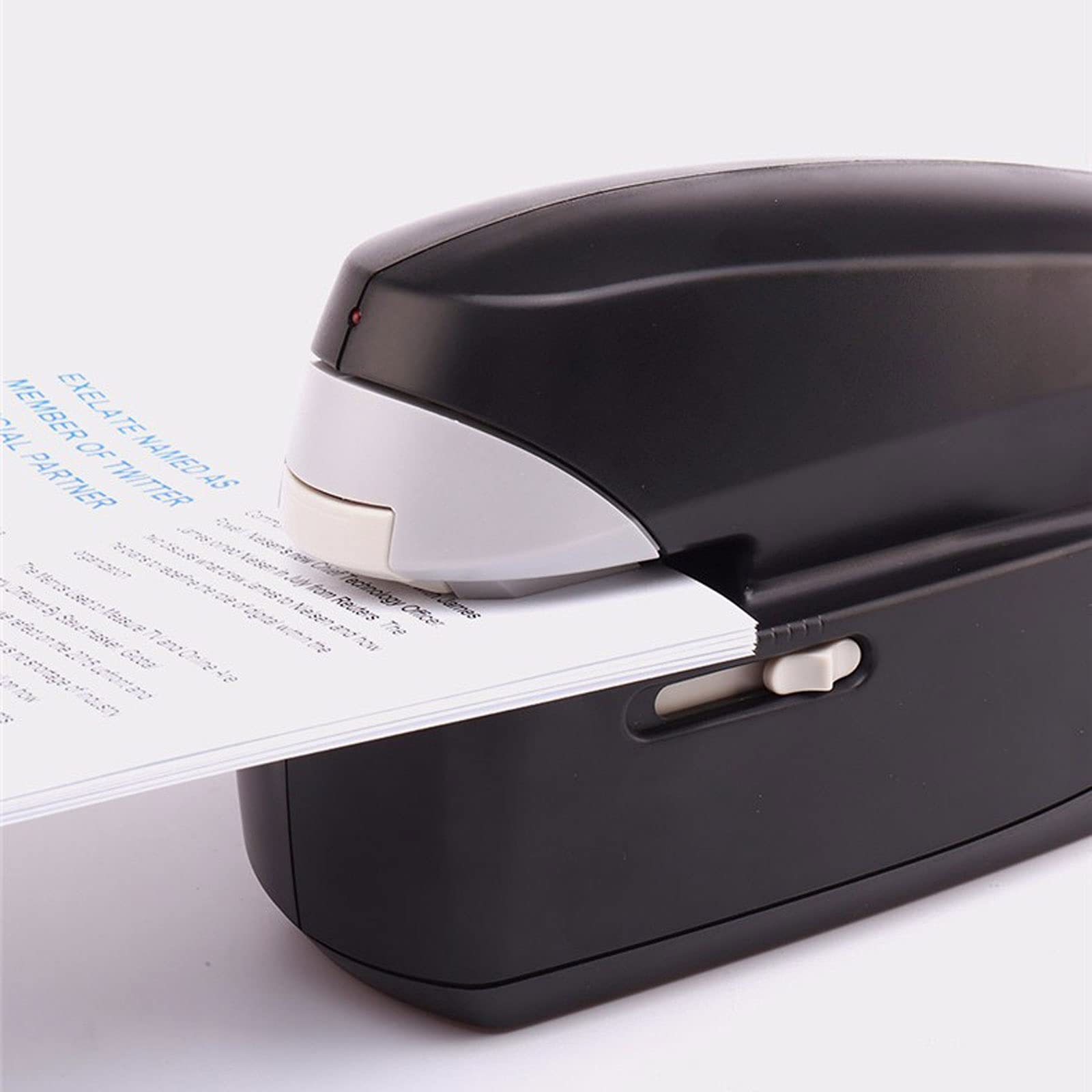 Liudan Cucitrice Cucitrice Automatica, 25 Fogli capacità, cucitrice Portatile, Durevole per Articoli per Ufficio, Aula o Accessori Desktop Spillatrice