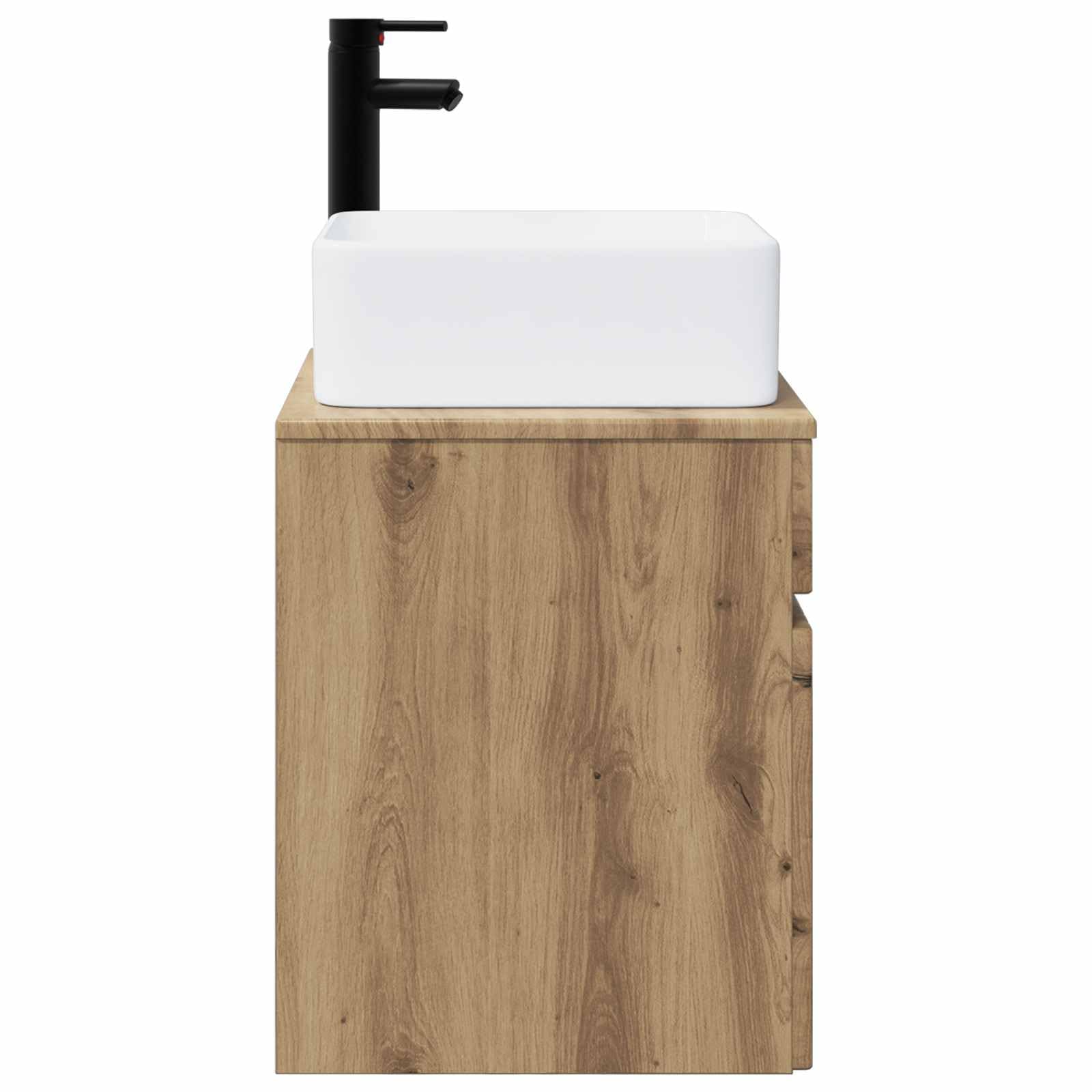 Mobile Lavabo Sospeso da Bagno Rovere Artigianale 49x41x63cm
