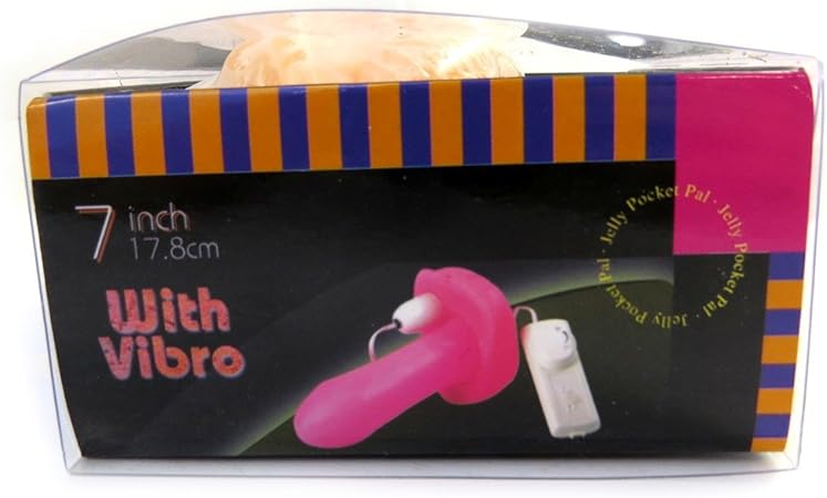 Masturbador vibrante Jelly Pocket Pal- vagina artificial ...