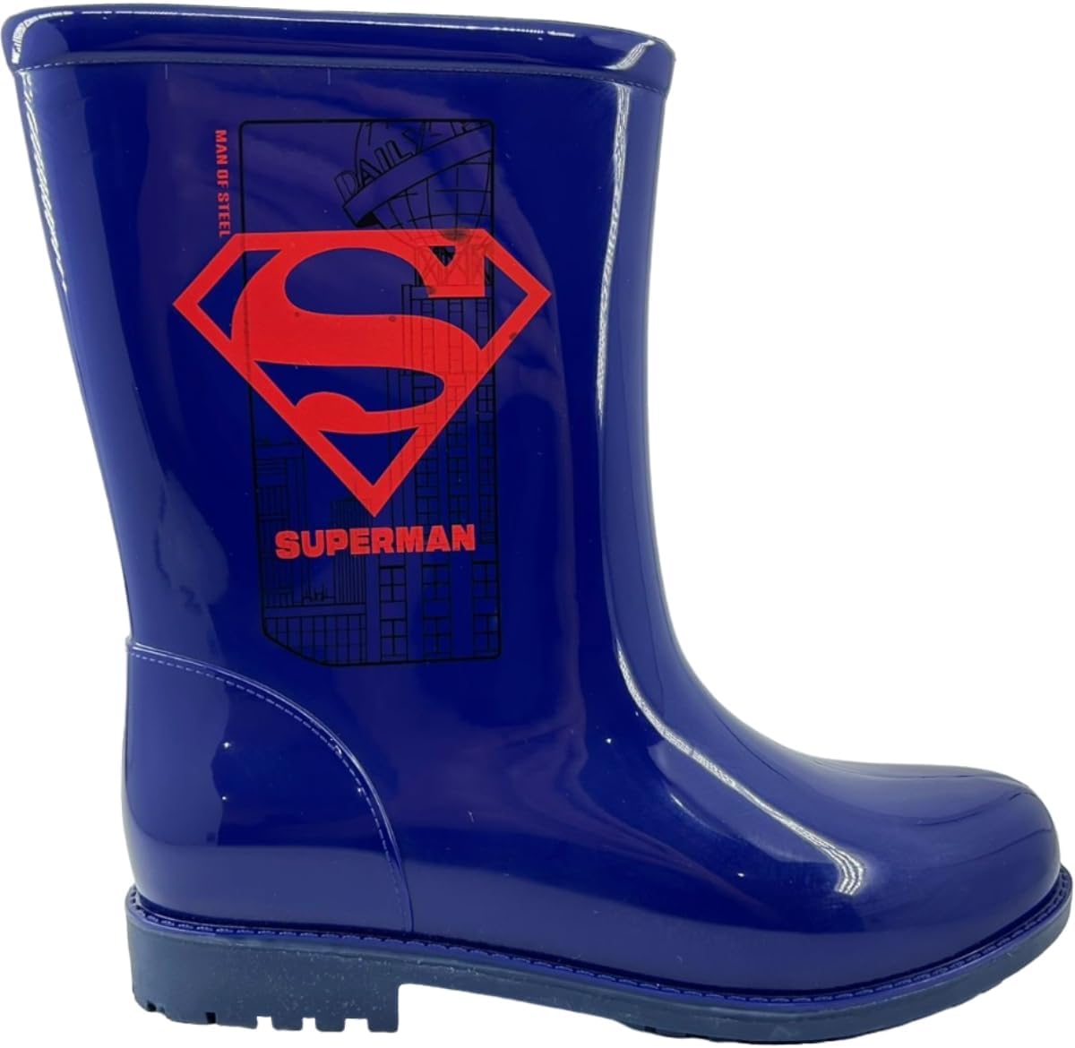 Galocha Infantil Menino Casual Cano Alto Liga da Justiça Power Grendene Kids 23116