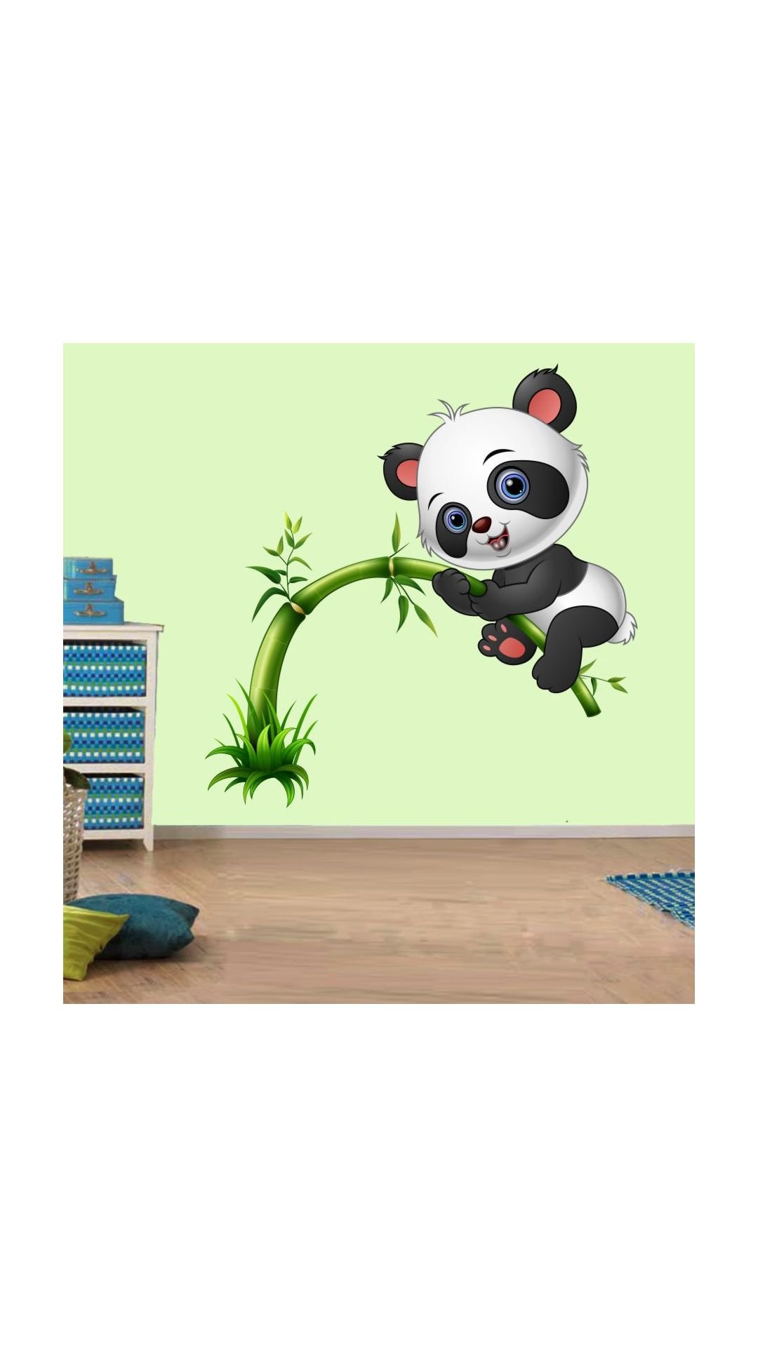 ESP Creation Cute Panda On Tree Mulitcolor Removable Decor Mural Wall Stickers Decal Mural Wall Stickers Decal (B0754LMS4W) Amazon Price History, Amazon Price Tracker