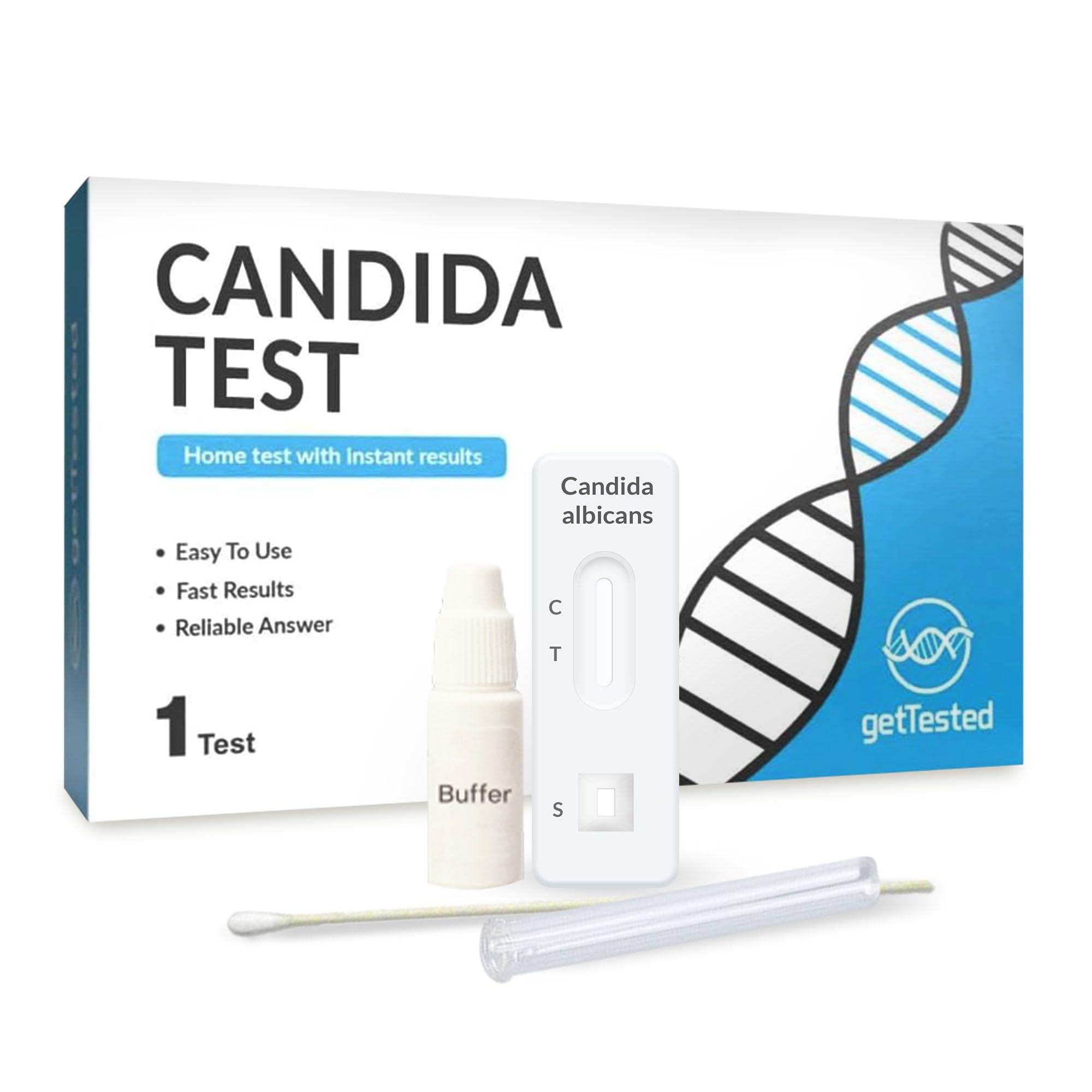 GetTested Candida-test – Vaginalgesundheit zu Hause