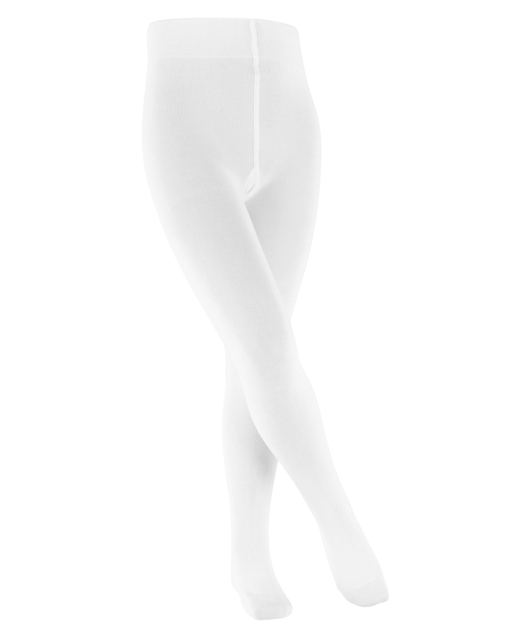 FALKE Family, Collant Unisex - Bambini, Cotone, Bianco (White 2000), 12-18 mesi (80-92cm), 1 Paio