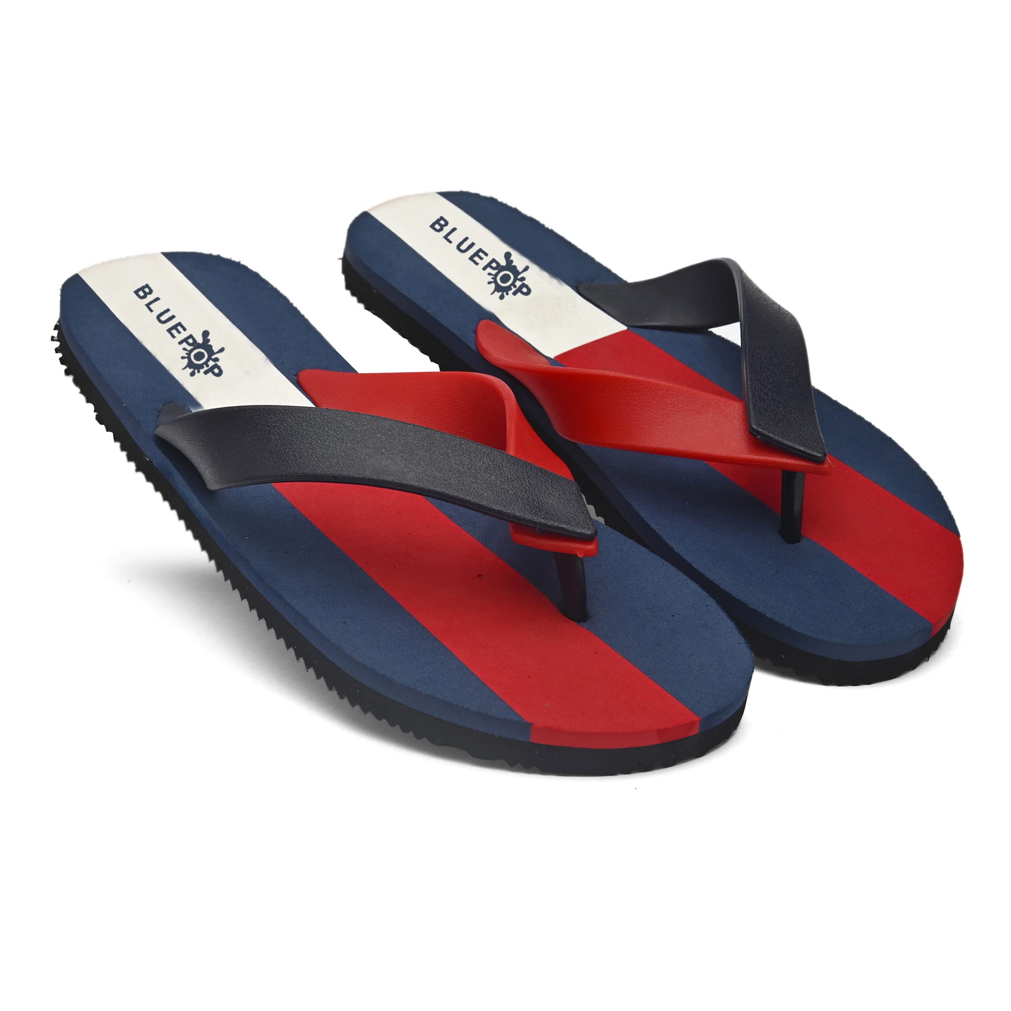 Bluepop dual colour slipper for men (red, numeric_6) (B0BH7YSTX1) Amazon Price History, Amazon Price Tracker