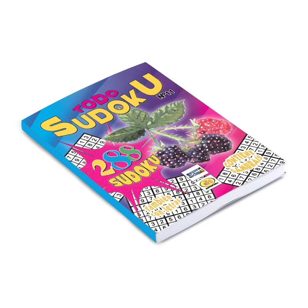 Papelivi - Lote con 4 Pasatiempos Todo Sudoku también con letras. Contiene Samurais. 164 páginas con más de 280 Sudokus para resolver. Ideales para casa, viaje, residencias, campamentos, hoteles (4)