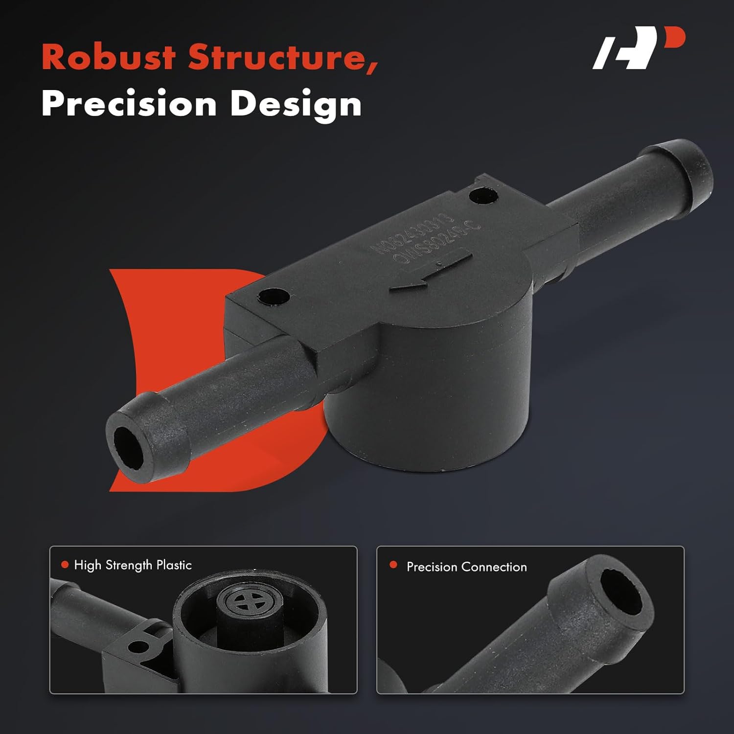 A-Premium Engine Crankcase Vent Valve Oil Separator Compatible with Dodge Sprinter 2500 2003-2004, Sprinter 3500 2003-2004, 2.7L