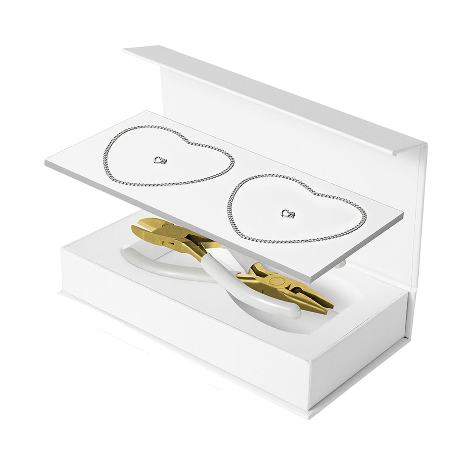 Perfeclan Permanentes Armband-Set, Geschenke für Paare, leichtes Armband-Herstellungs-Set, Schmuck, für Valentinstag, Hochzeit, Strand, Geburtstag