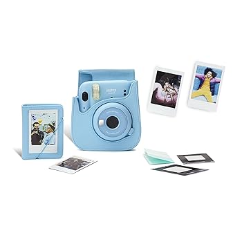 Instax Mini 11 Instant Camera & Accessories Bundle Sky Blue