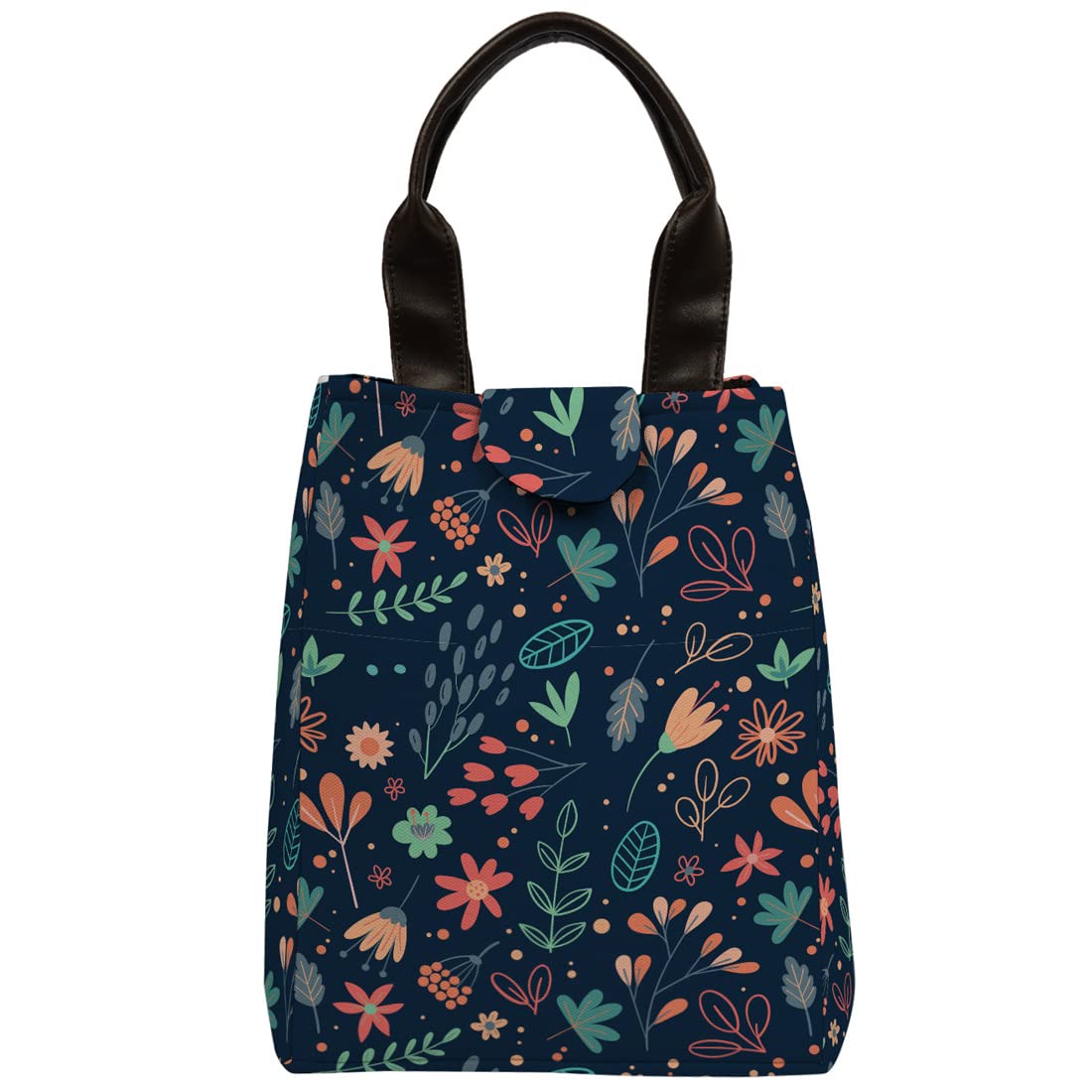 Crazyify Canvas Printed Lunch Bag with Pu Handle/Tiffin Bag/Lunch Bag for Men/Lunch Bag for Office/Women Stylish-Lunch Bag for Picnic, School & Work Printed Lunch Bag (B0BWVB39XP) Amazon Price History, Amazon Price Tracker