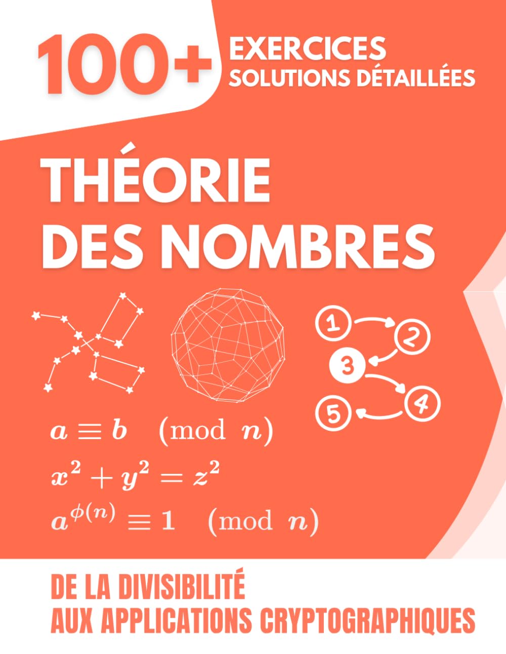 Théorie des Nombres: 100+ Exercices avec Solutions Détaillées | De la Divisibilité aux Applications Cryptographiques