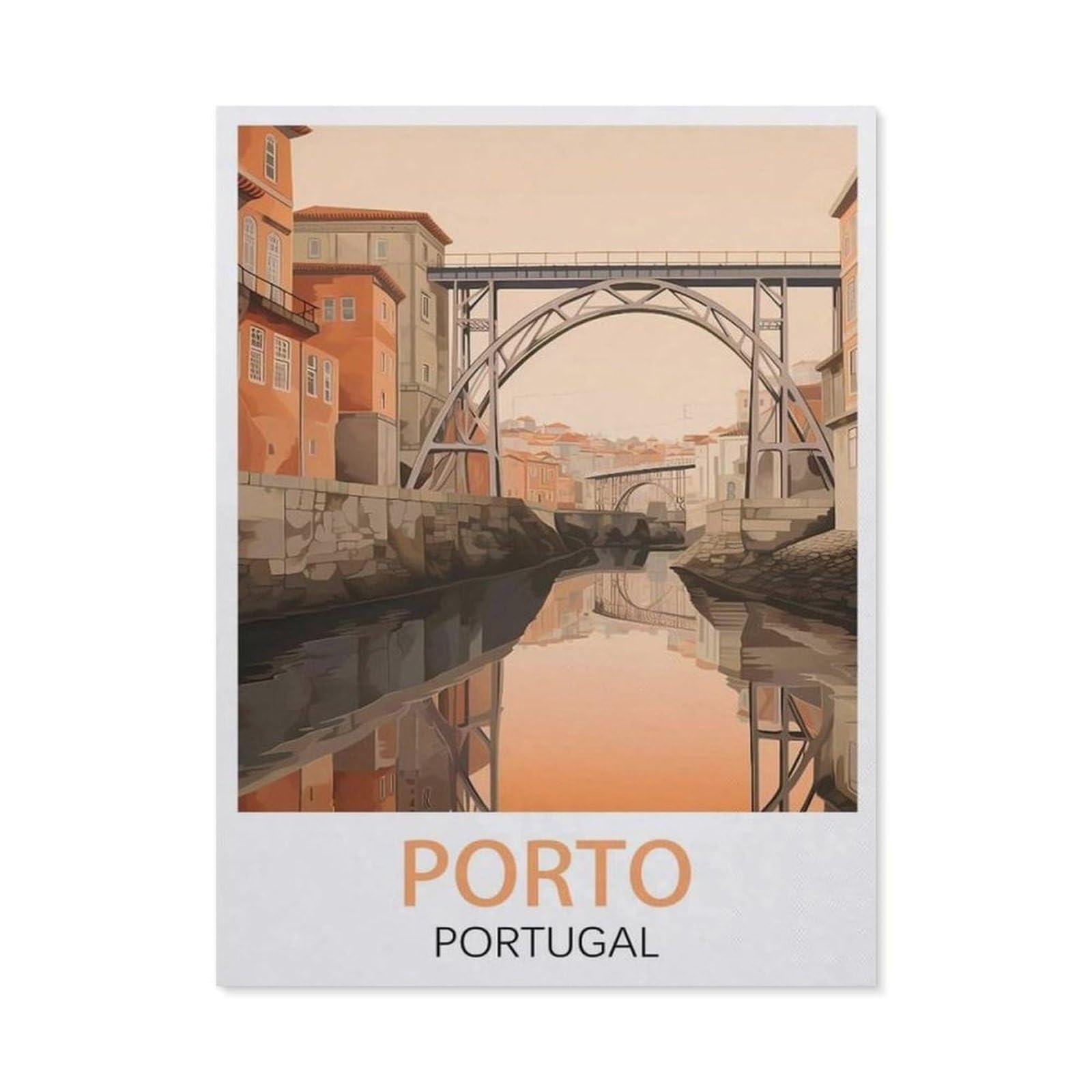 Metal Sign Tin Sign，Porto Portugal(20x30cm）