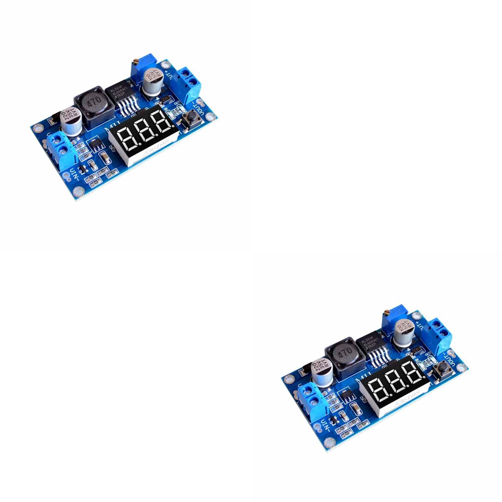 (2 pc) FlyRobo XL6009 LED 4A DC-DC Voltage Step Up Adjustable Boost Voltmeter Module for 4.5-32V to 5-35V (B0DDPP6825) Amazon Price History, Amazon Price Tracker