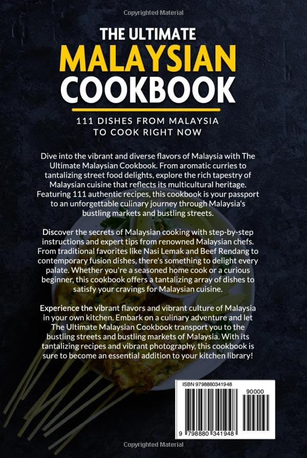 The Ultimate Malaysian Cookbook: 111 Dishes From Malaysia To Cook Right Now (World Cuisines) - Image 2