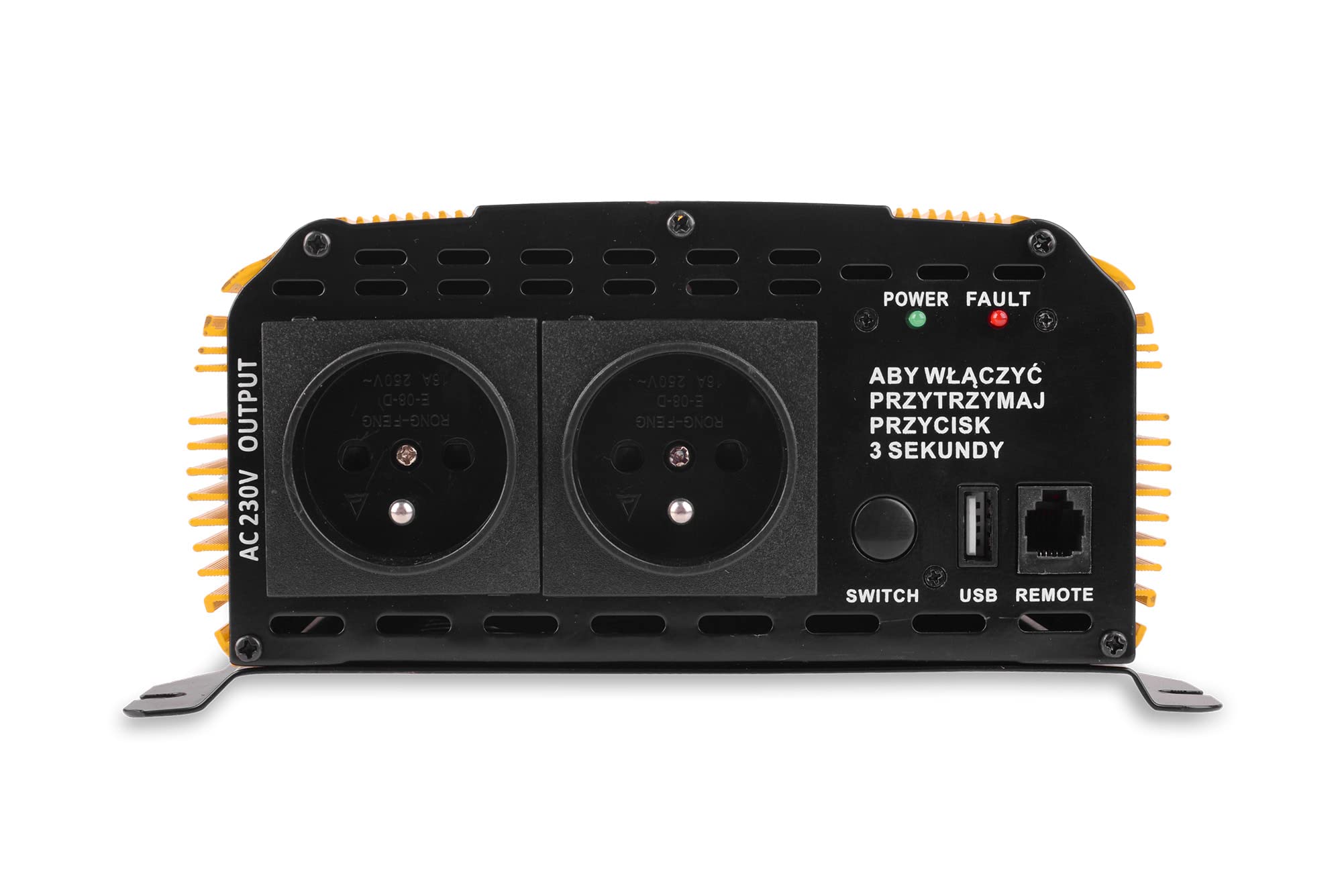 Przetwornica napięcia SINUS PLUS 1200 12/230V (600/1200W) + PILOT