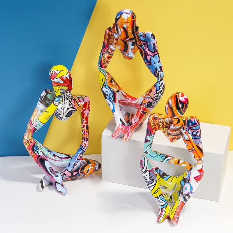 Sculptuur Decoratie Mooi Hars, Kleine Decoratieartikelen Voor Planken, Hars Man En Vrouw Verzamelbare Beeldjes Woondecoraties Voor Woonkamer Accenten Sculptuur Decoratie Mooi Hars, Kleine Decoratieartikelen Voor Planken, Hars Man En Vrouw Verzamelbare Beeldjes Woondecoraties Voor Woonkamer Accenten