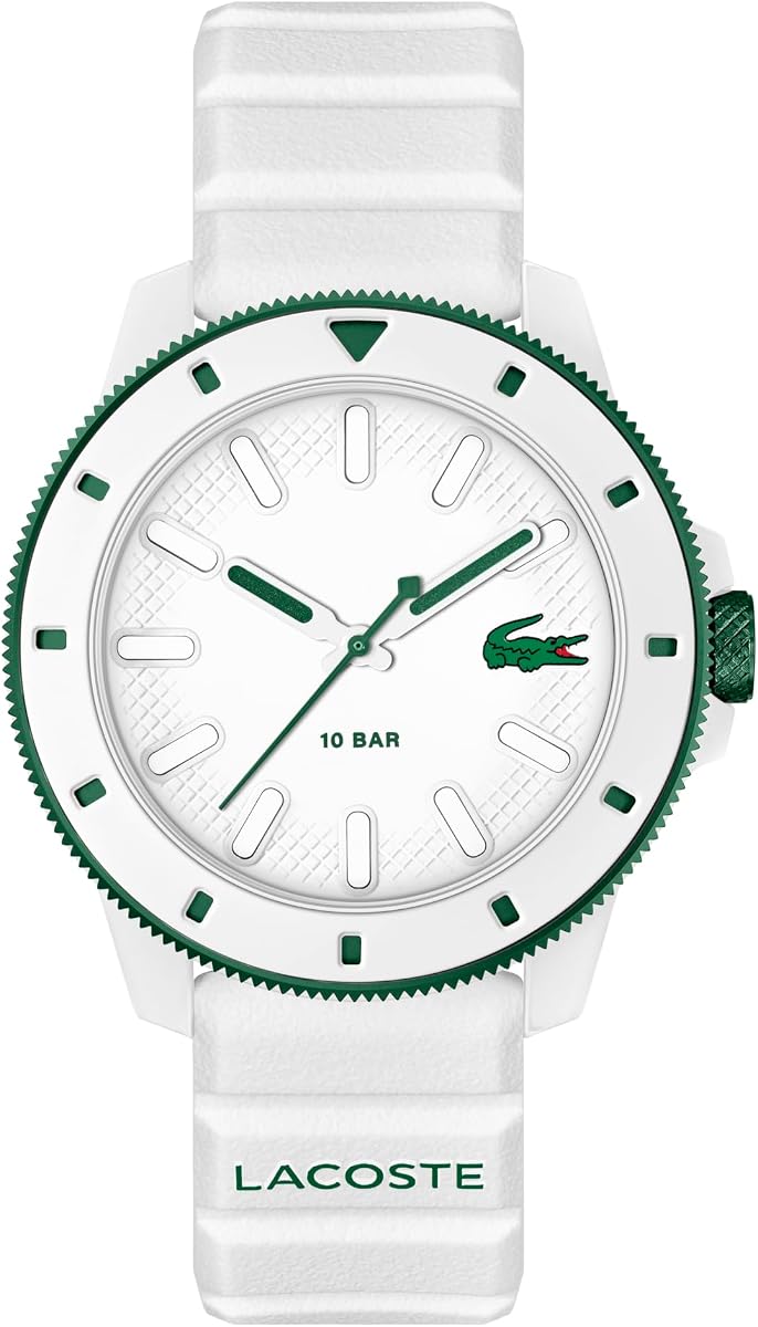 12.12 Scuba Men's 3H Quartz Watch, Silicone Strap - Modern, Classic Timepiece - Gift for Him, 43mm
