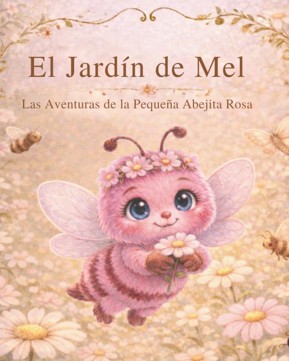 El Jardín de Mel: Las Aventuras de la Pequeña Abejita Rosa
