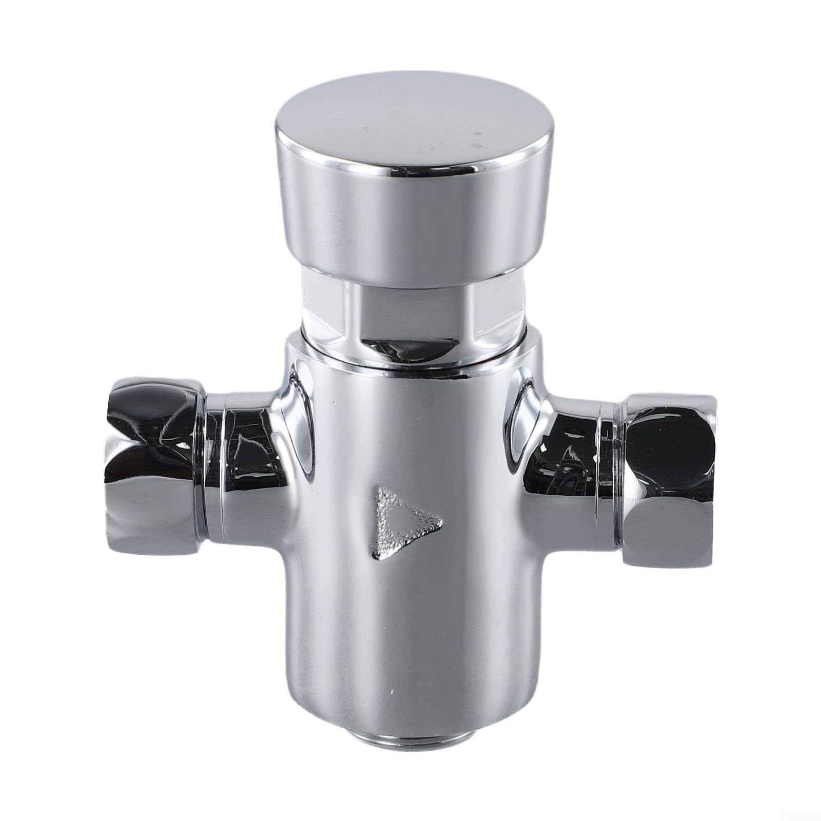 Válvula de ducha de latón Self-Cng Ch, grifo de acción de retardo temporizado para eficiencia del agua, diseño sin contusiones, instalación expuesta, ideal para duchas ecológicas.