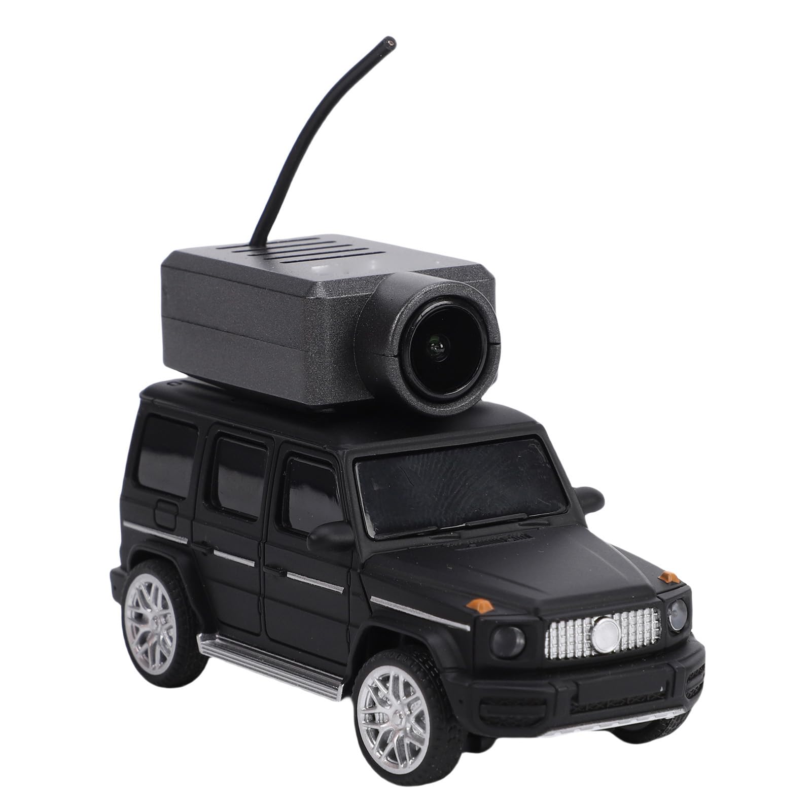 Bewinner Mini Coche RC con Cámara HD FPV, Coche de Carreras de Deriva a Escala 1:64 con Luces Ambientales, 3 Modos de Velocidad, Transferencia de Vídeo en Tiempo Real, Control Remoto de