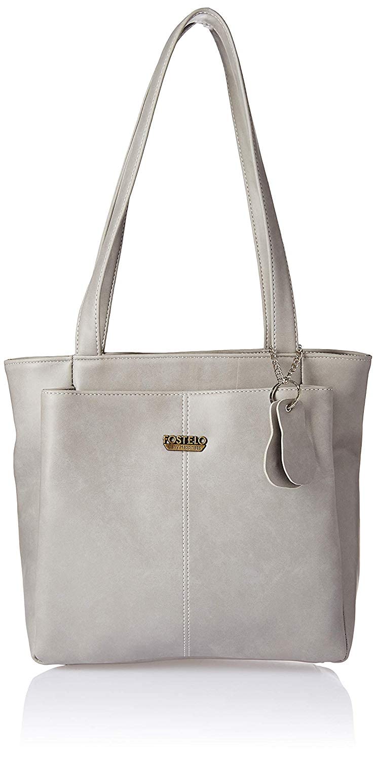 Fostelo Womens Vegan Leather Florence Handbags Shoulder Hobo Bag Ladies Purse (Grey) (Large) (B083ZVDVQC) Amazon Price History, Amazon Price Tracker