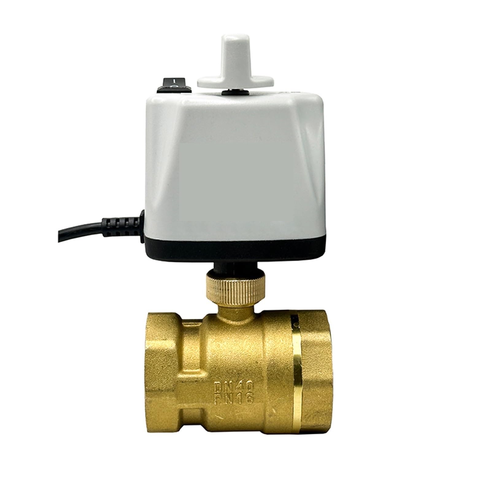 Zawór kulowy, 1/2" 3/4" 1" 2" Zawór Kulowy Z Napędem Przełącznikiem Ręcznym Mosiądz 2-przewodowy DN15 DN20 DN25 DN50 Elektryczny 220 110 24V 12V(3/4",24VDC_NORMALLY CLOSED)