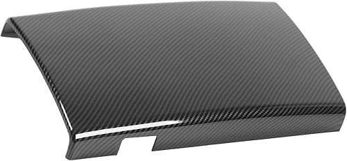 Miniatura 9 de Aramox Funda para reposabrazos de consola, de fibra de carbono, para el interior del automóvil, accesorios de repuesto para Benz S Class W221 de
