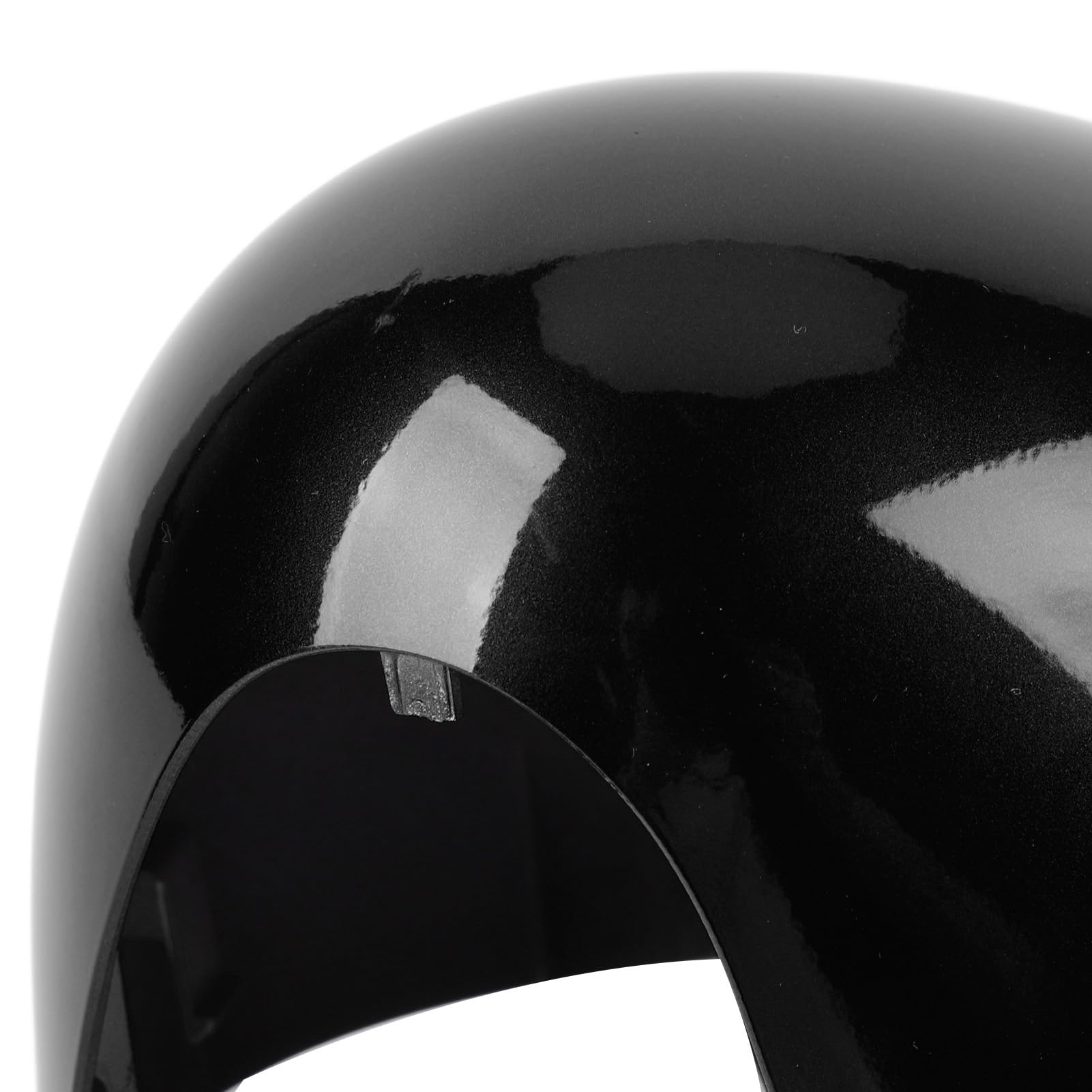 Coppia di Coperture a Specchio Sulla Porta Esterna Adattata Alla Mini F55 F55 F56 F57 F60 Pre-LCI, Migliora L'aspetto del Veicolo per i Modelli 2014-2019 (nero lucido)