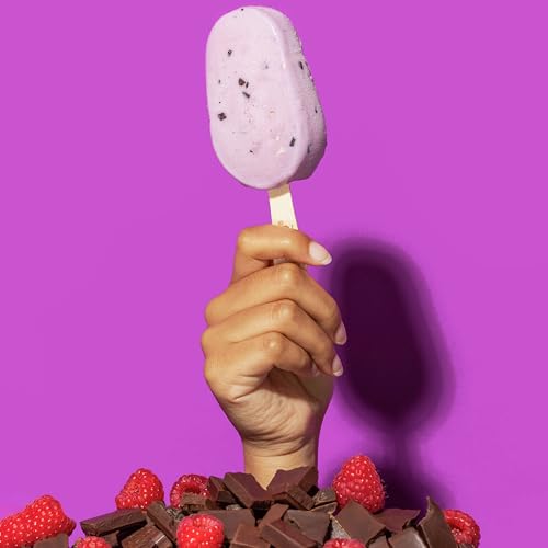 YASSO Frozen Greek Yogurt Bars Black Raspberry Chip 4 Count for a, 14 OZ