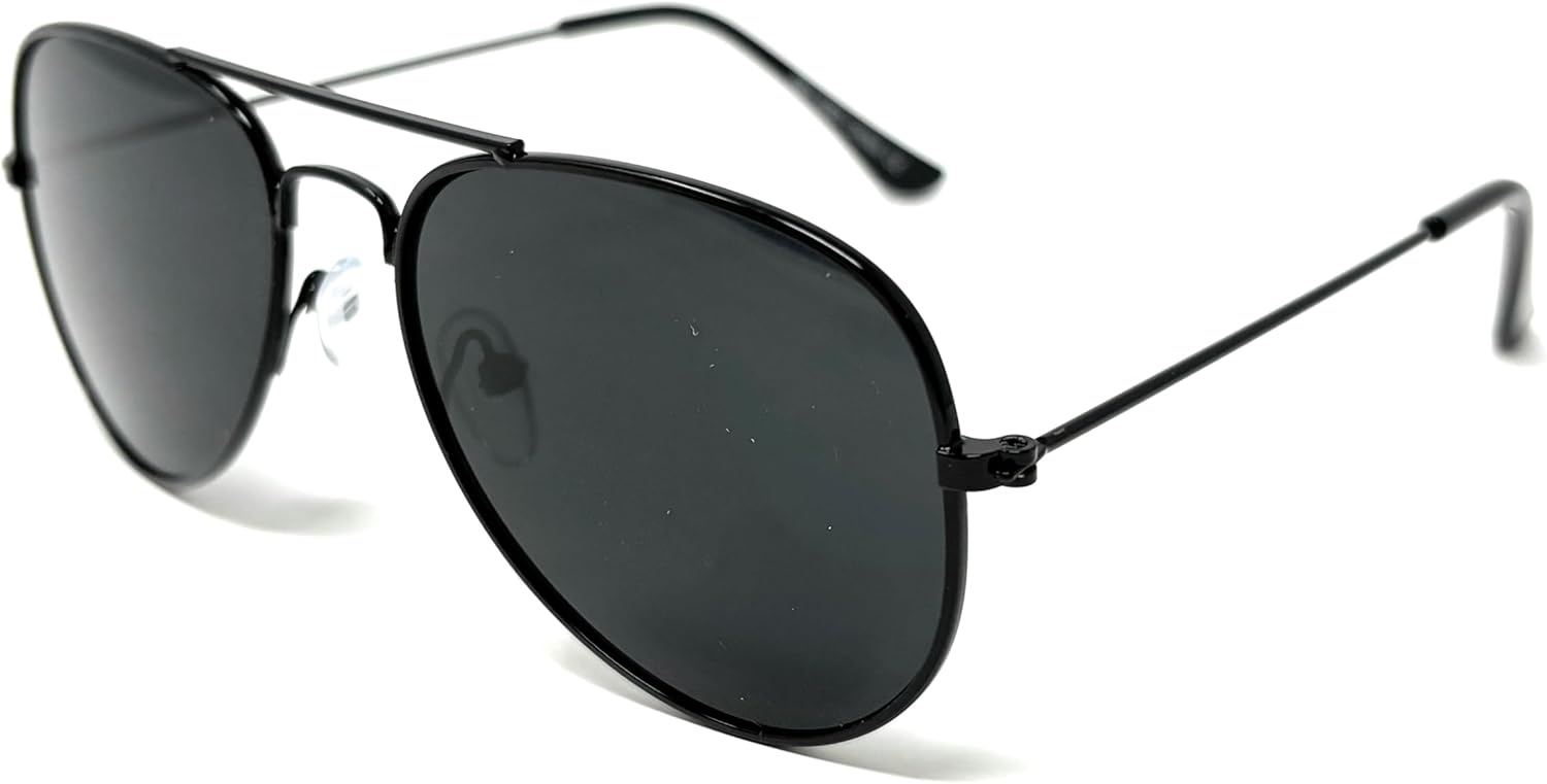 WebDeals Retro – Children’s Size Metal Aviator Sunglasses…