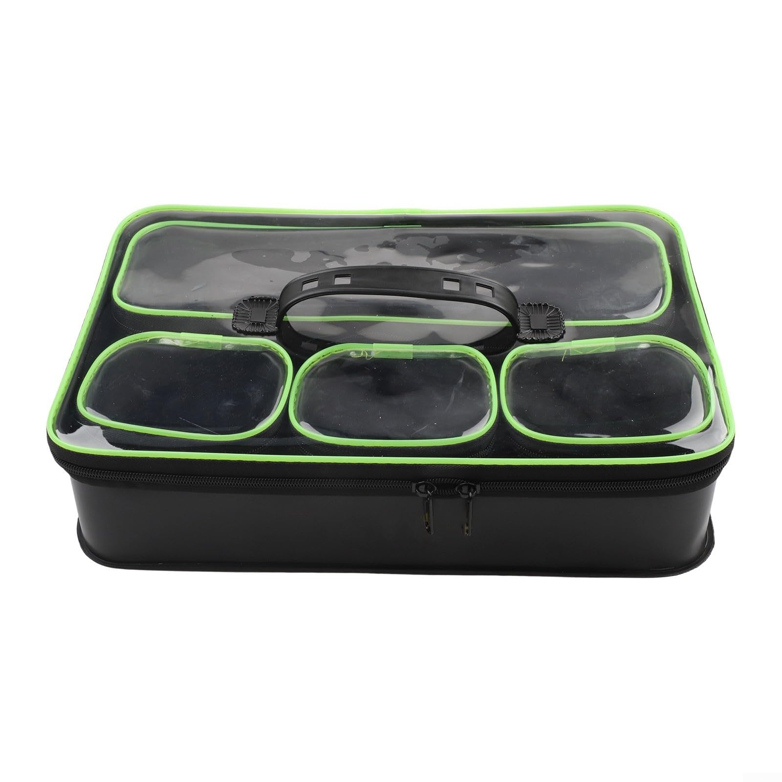 Borsa portatile multi formato EVA per pesca alla carpa, attrezzatura da pesca all'aperto, borsa da pesca impermeabile, secchio per pesci vivi e organizer per esche da pesca, per attrezzatura da pesca