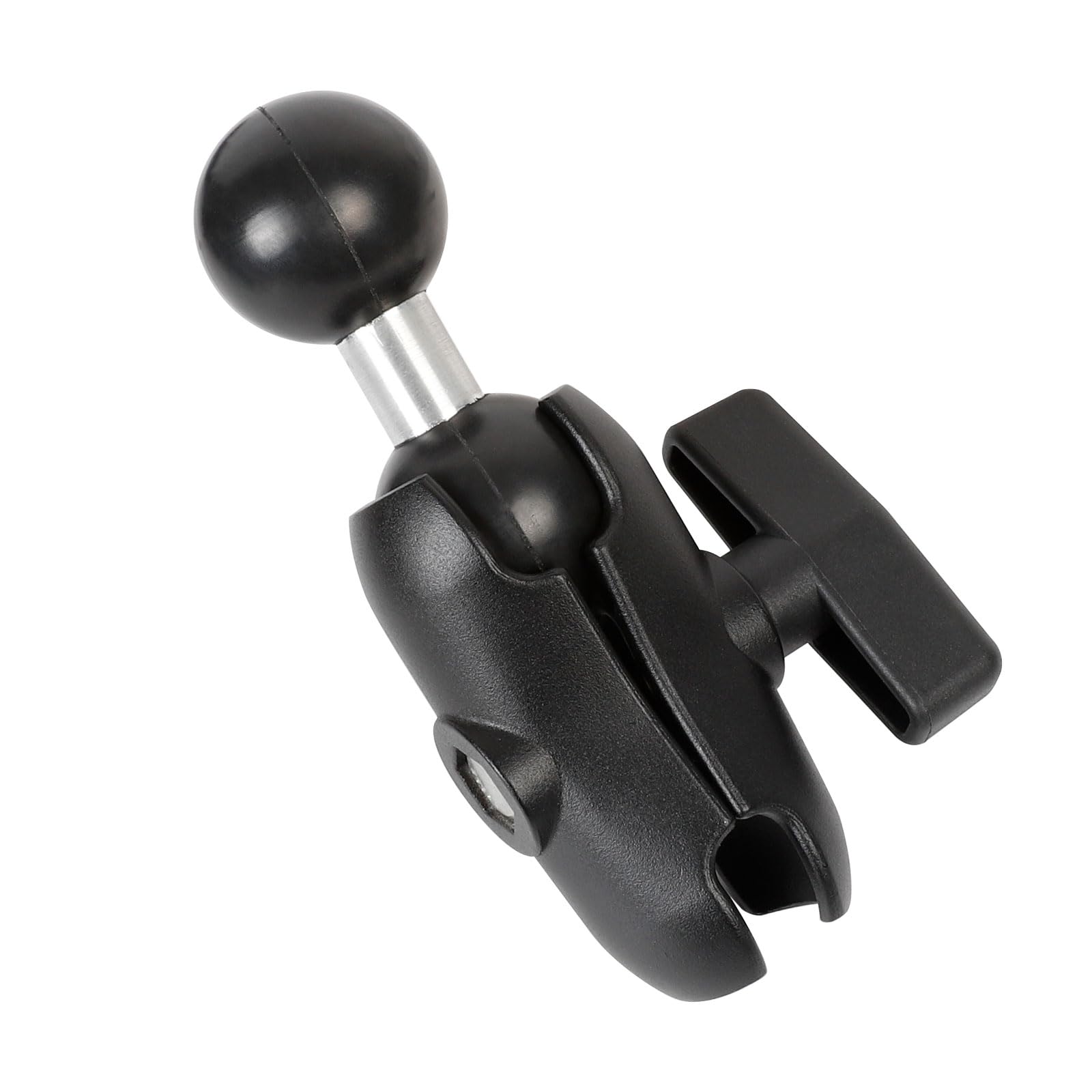 xik Double Socket Arm with 1.5" Double Ball Adapter Compatible with RAM C Size Mounts, 360° Rotation Extension Rod, Electronics Mount for GPS/Fish