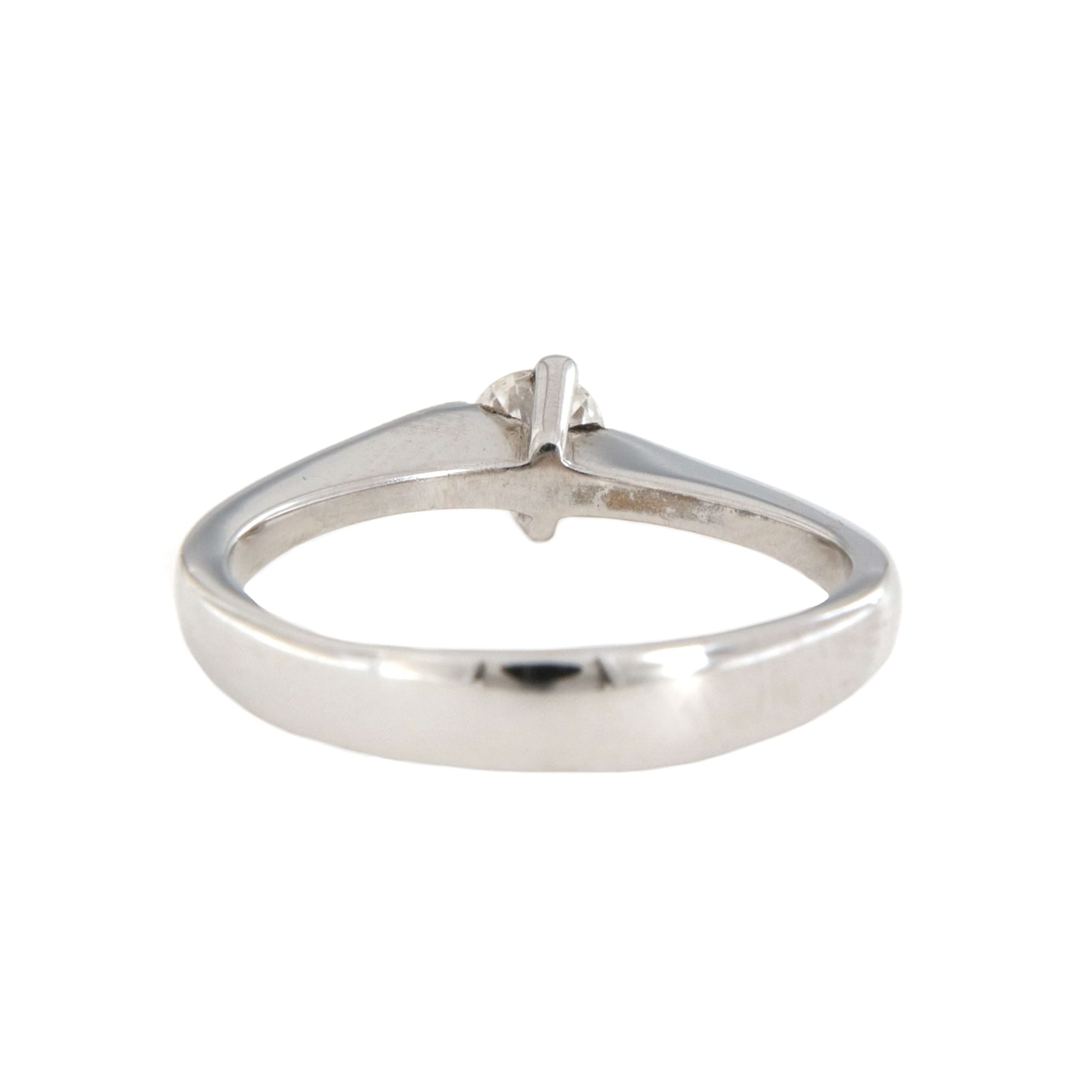 Crivelli Anello Solitario Oro Bianco Diamante