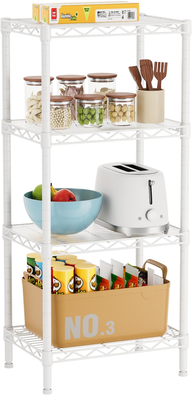 Golpart 4 Tier Storage Shelves