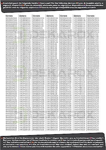 DEKAROX Ablaufpumpe Laugenpumpe mit Pumpenkopf Sieb für Bosch Siemens 00145212 145212 Copreci KEBS für Waschmaschine wie Avantixx Classixx Maxx iQ100 iQ300 iQ500 Extraklasse