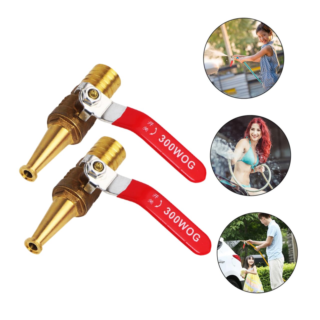 POPETPOP 6pièces Pulvérisateur De Tuyau Haute Pression Pour Arrosage De Jardin Embout Pratique Pour Nettoyage De Voiture Et Arrosage Des Plantes