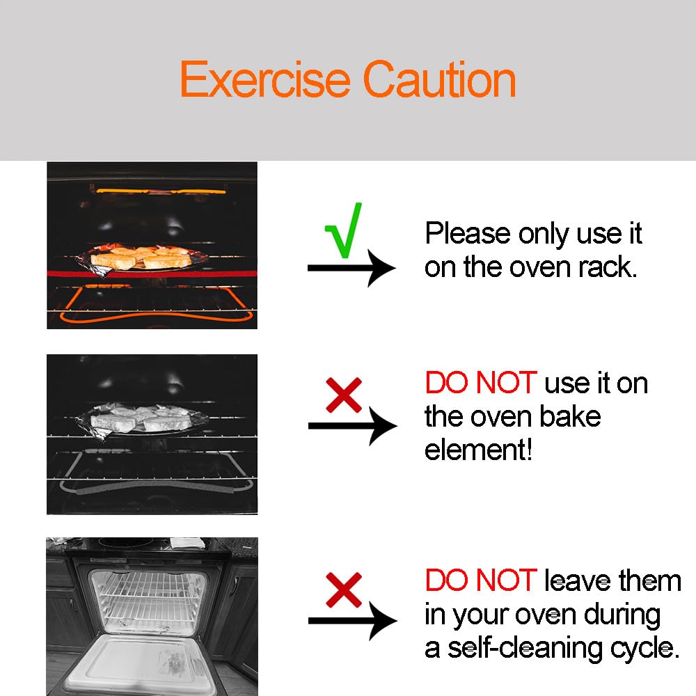Oven Rack Shields - Protect from Burns! -4 Oven Rack Shields - Protect from Burns! -4