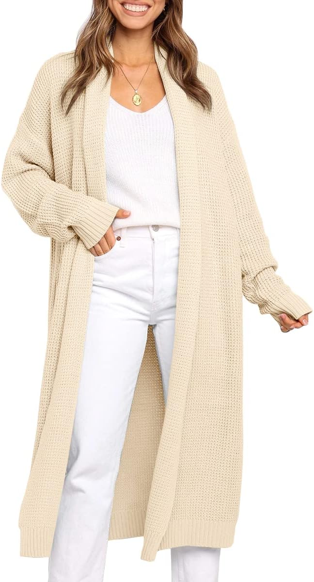 Long Cardigan Sweaters Women Fall Oversized Coat