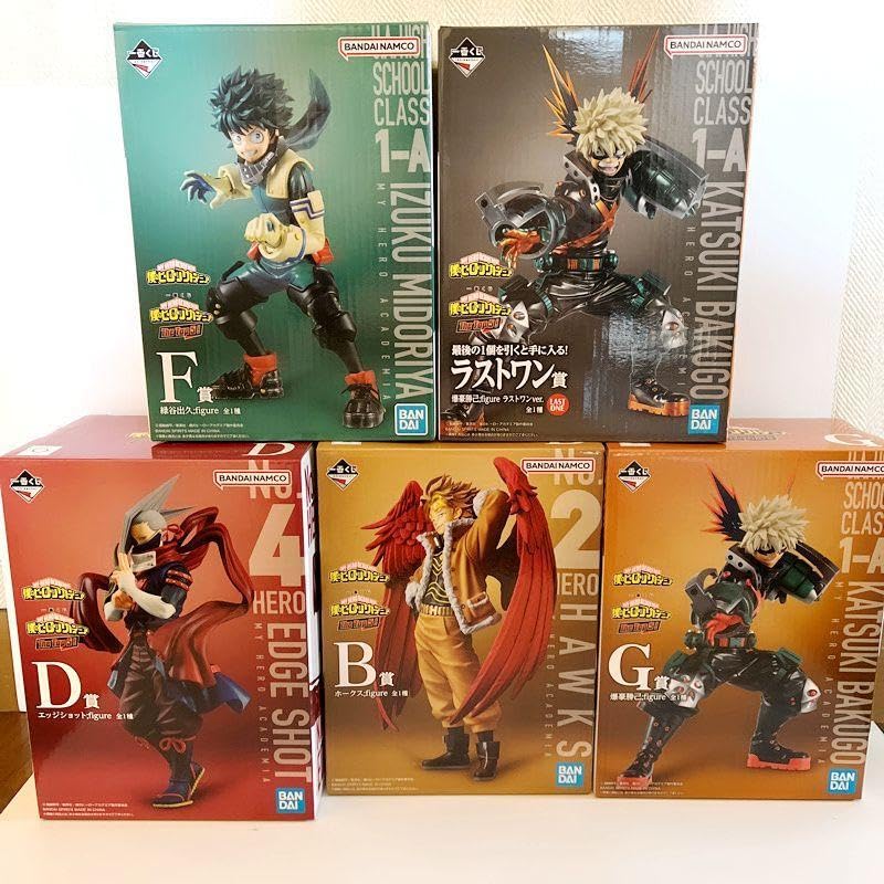 Amazon.co.jp: 5体セット ヒロアカ 一番くじ Top5 BDFG ラストワン賞 