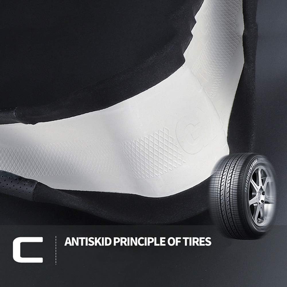 Car Steering Wheel Cover for BMW, Made of Suede Material with TPU Hybrid Interior Accessories