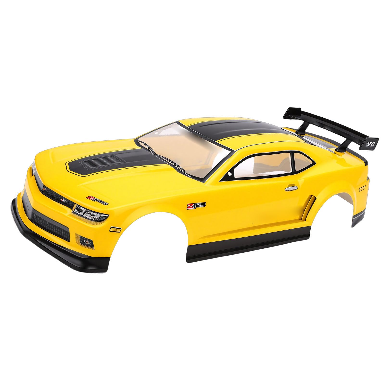 Goshyda Karoseria Samochodu RC w Skali 1/10 z Przednim i Tylnym Skrzydłem do Samochodów Wyścigowych z Rozstawem Osi 26 Cm, Karoseria Zdalnie Sterowana do Modeli w Skali 1/10