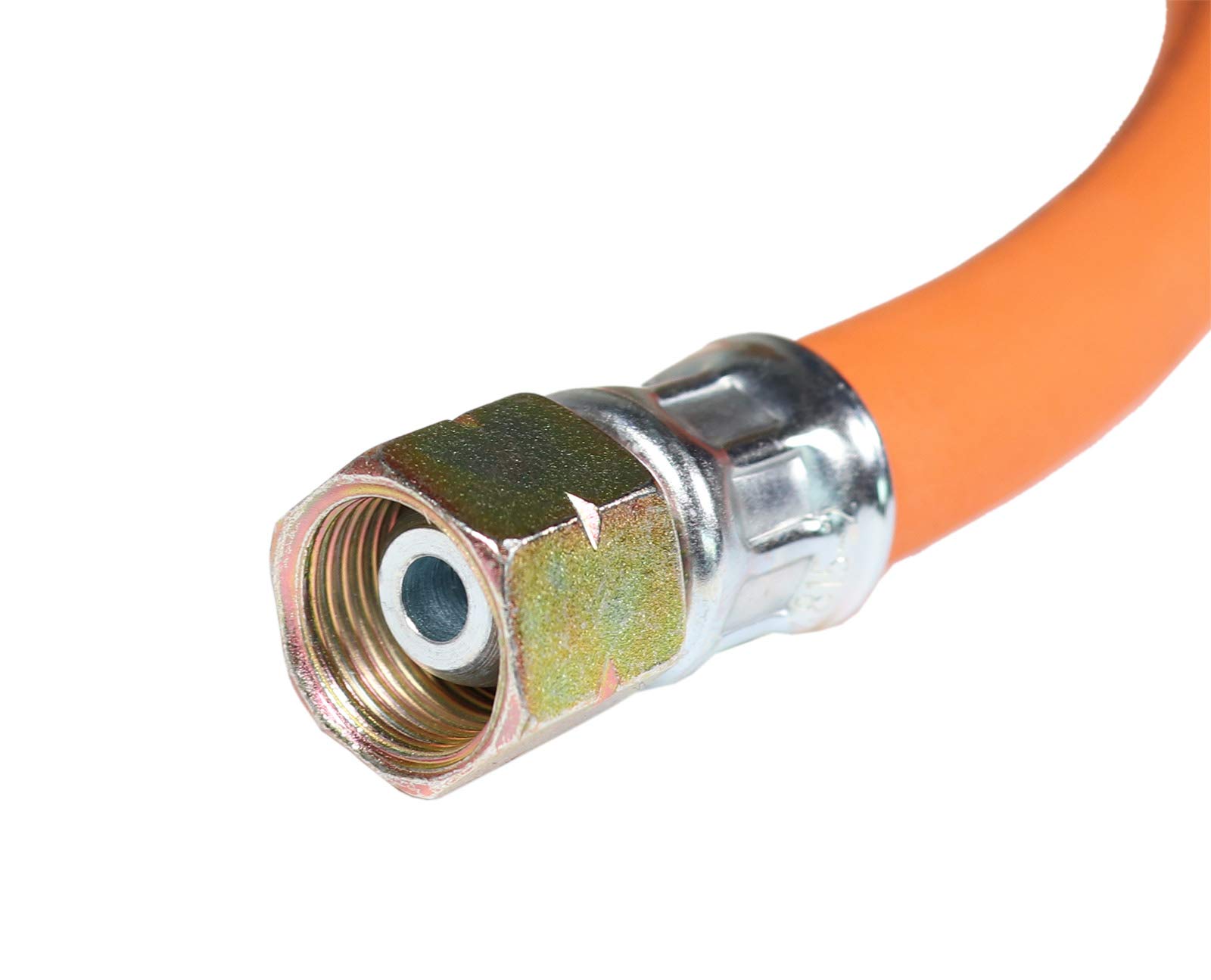 HausundWerkstatt24 Transfer Hose 80 cm Propane Bottle in Craft Bottle (Connections W 21.8 x 1 1/4 Inch L and 1 x 3/8 Inch L Gas Hose)