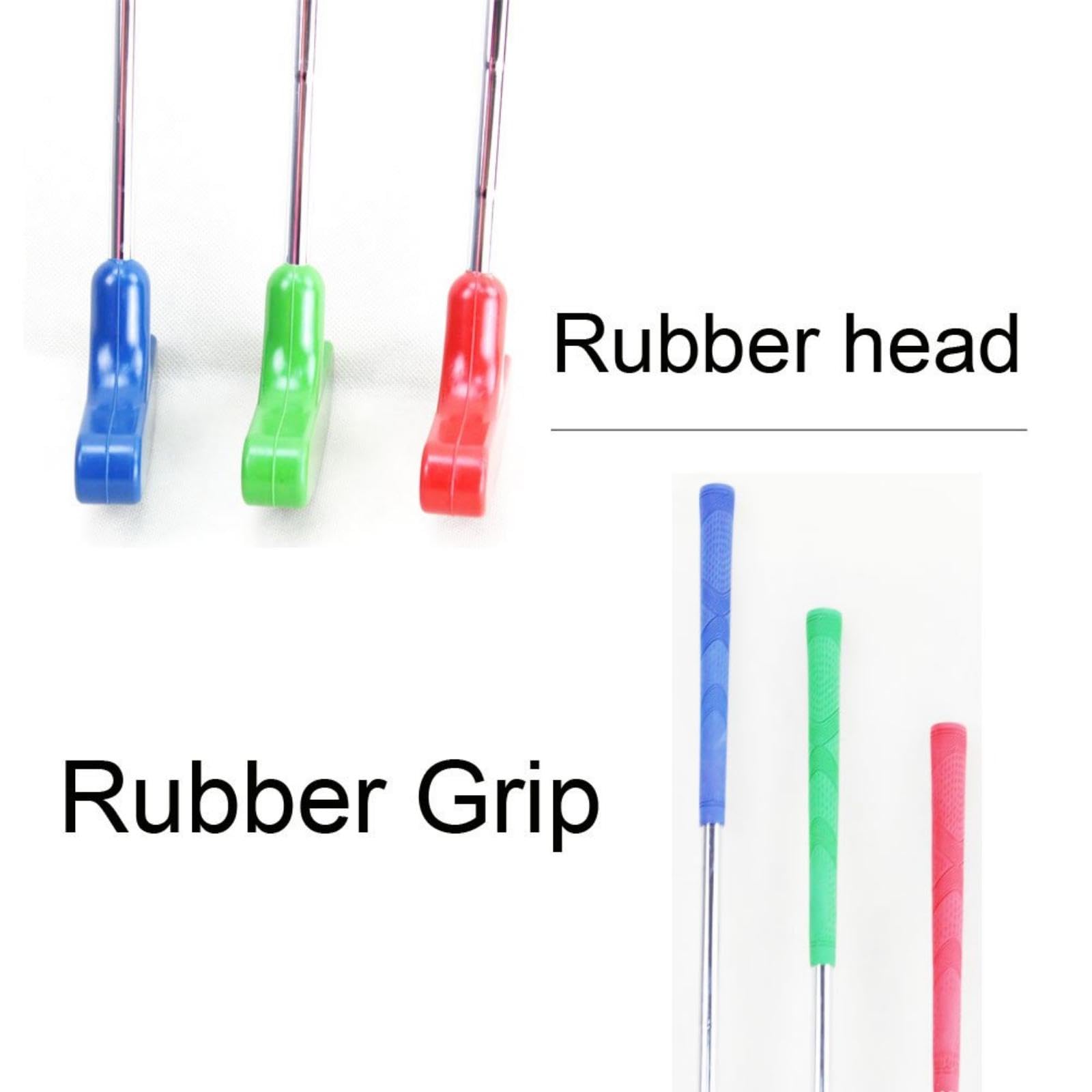 CRESTGOLF Putter Golf 33inch,Gummi Griff, Golf Zubehör Putter Geeignet für Golfer jeder Stufe,Sechs Farben für Ihre Wahl, 6pcs Mixed Color.