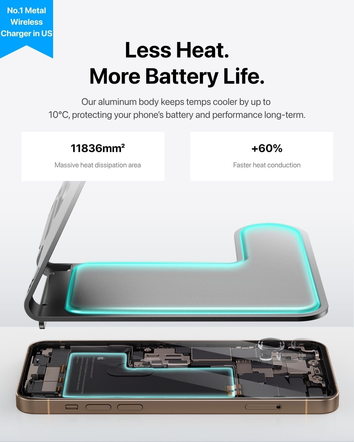 Estación de carga inalámbrica 3 en 1 para iPhone, Apple Watch, AirPods, soporte de carga rápida con indicador LED