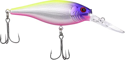 Berkley Flicker Shad Señuelo de Pesca para Trolling, Tamaño 7, Paquete de 5, Tamaño, Perfil y Profundidad de Buceo Imita el Sábalo Real, Equipado